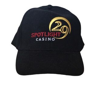 New Spot Light 29 Casino Hat Black.